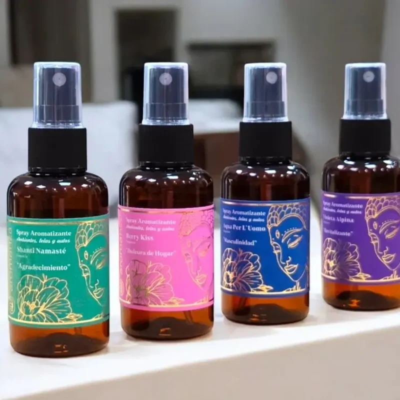 Difusor Spray para ambientes, telas y auto de 60 ml Aromanza